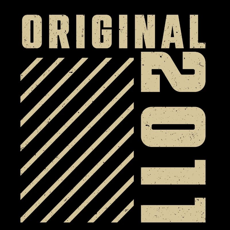 Original 2011 Authentic 2011 Vintage Bursdag