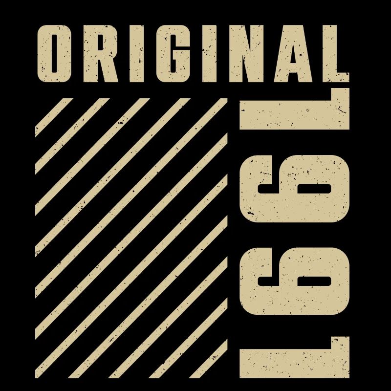 Original 1991 Authentic 1991 Vintage Bursdag