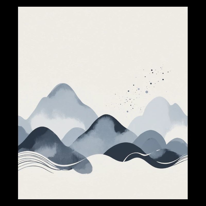 Abstrakte Berge