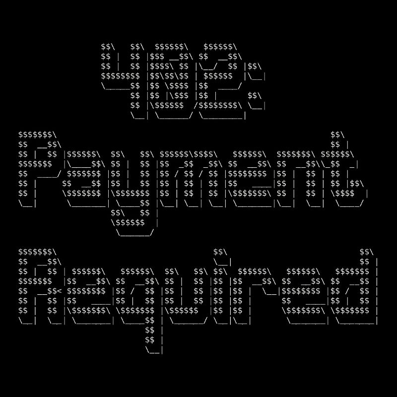 402 Payment Required - ASCII cool coder design