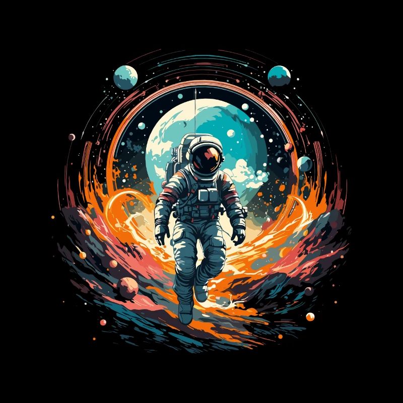 Un design d’astronaute cool