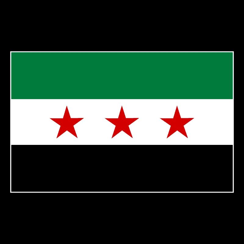 Drapeau de la Syrie