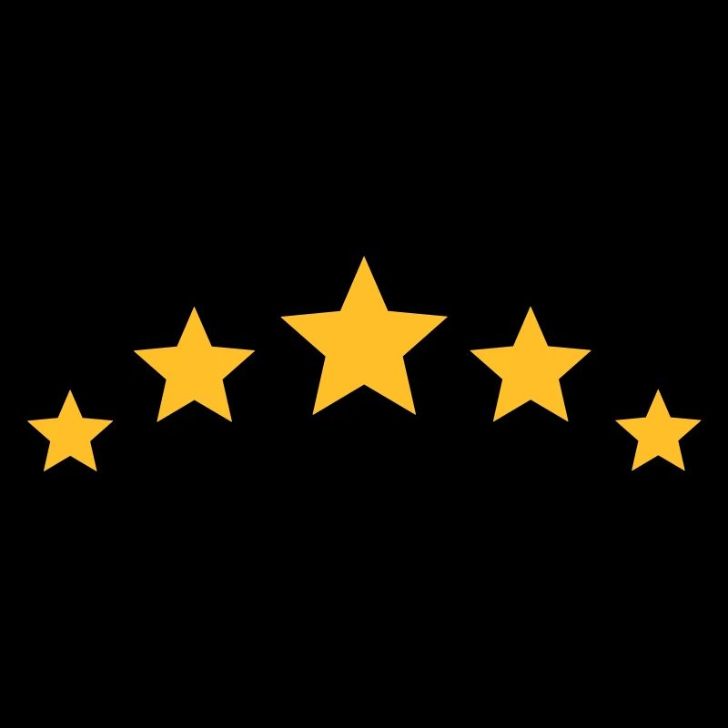 Étoiles - 5 étoiles (5 points) | Vectorale