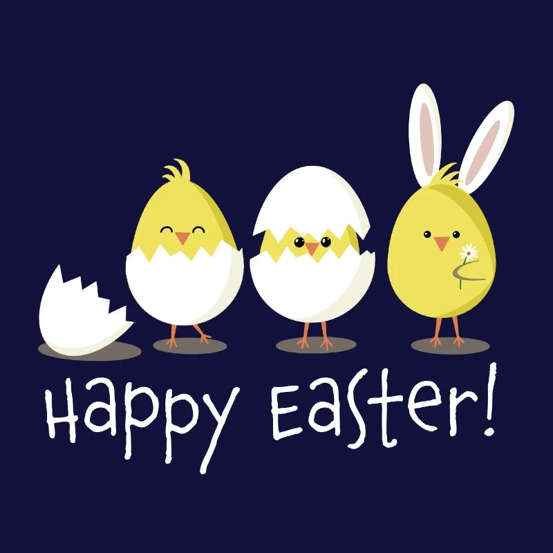 Happy Easter Chick Egg Easter Egg