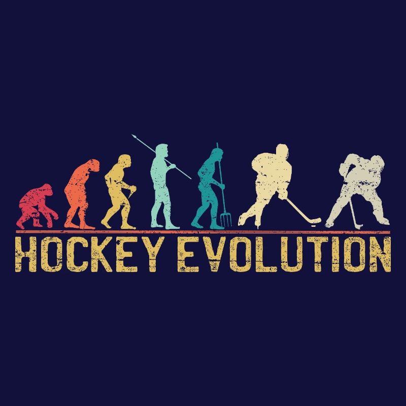 Conception de la silhouette Hockey Evolution
