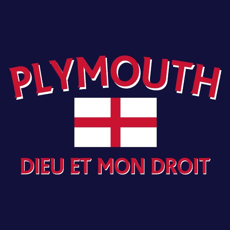 Devise du drapeau de Plymouth