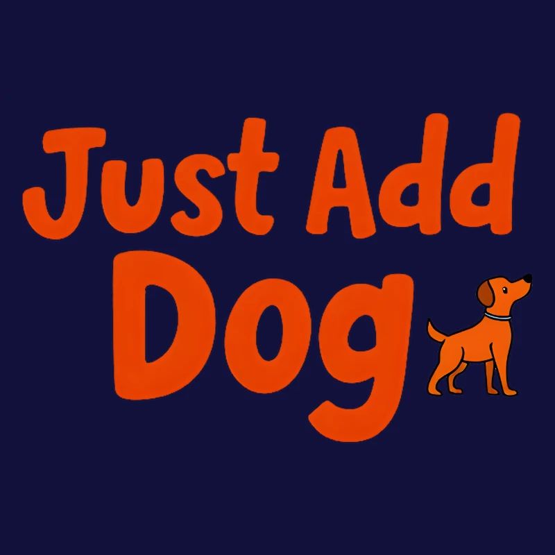 Ajoutez simplement l’impression de chien