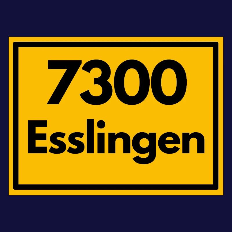 OLD POSTCODE ZIP CODE RETRO 7300 ESSLINGEN SCHABEN