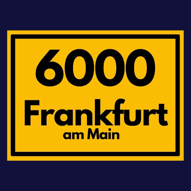 OLD POSTCODE POSTCODE RETRO 6000 FRANKFURT AM MAIN