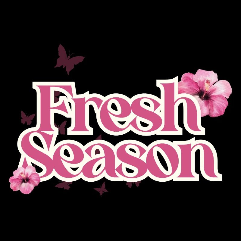 Fraîche Saison Floral Script