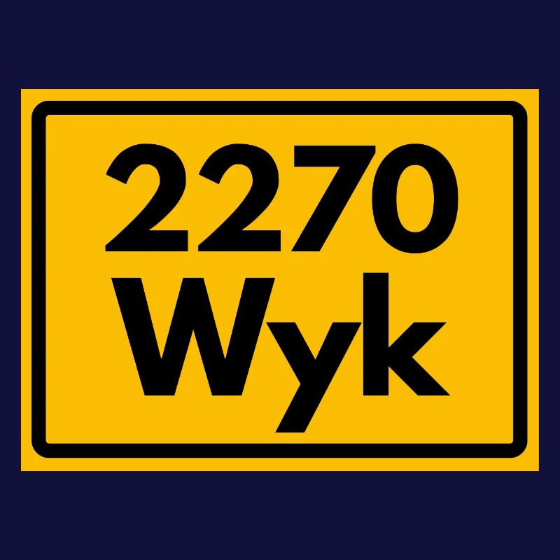 OLD POSTCODE POSTCODE RETRO 2270 WYK – FÖHR INSEL