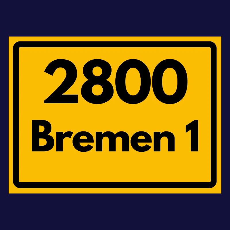 OLD POSTCODE POSTCODE RETRO 2800 BREMEN 1 – HANSE