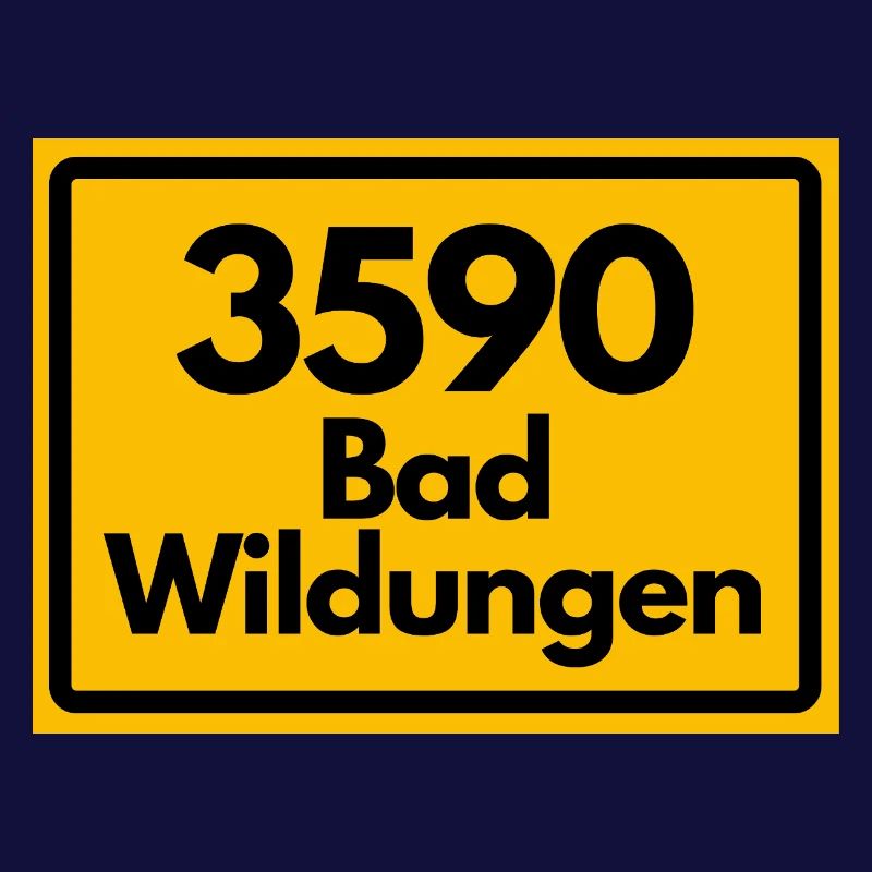 OLD POSTCODE POSTCODE RETRO 3590 BAD WILDUNGEN