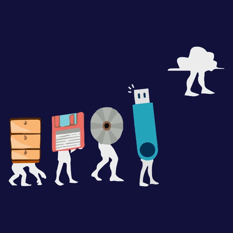 Cloud Computing Funny Programmer Data AI Software