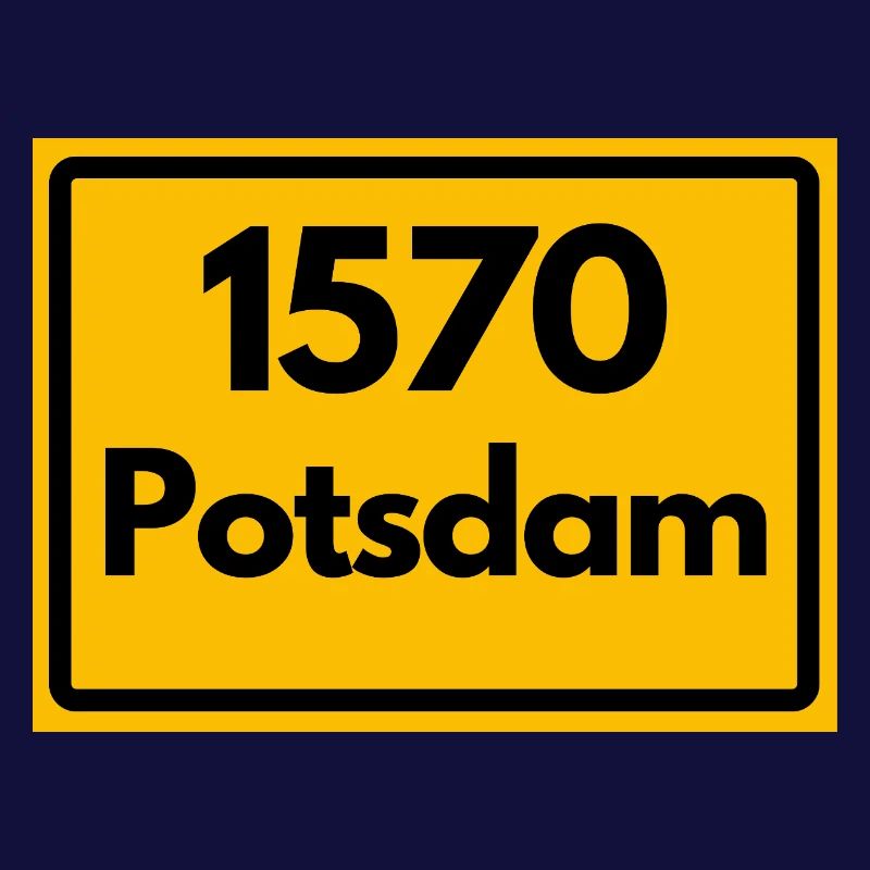 OLD POSTCODE POSTCODE RETRO 1570 POTSDAM HEIMAT