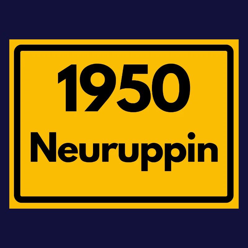 OLD POSTCODE POSTCODE RETRO 1950 NEURUPPIN HEIMAT