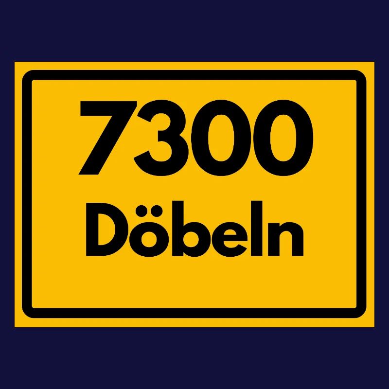 ANCIEN CODE POSTAL 7300 DÖBELN SAXE, DDR OSTALGIE