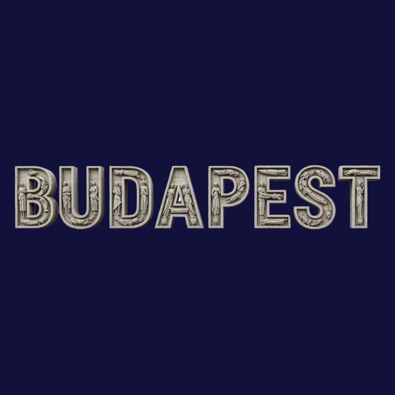 Typographie de l’architecture de Budapest