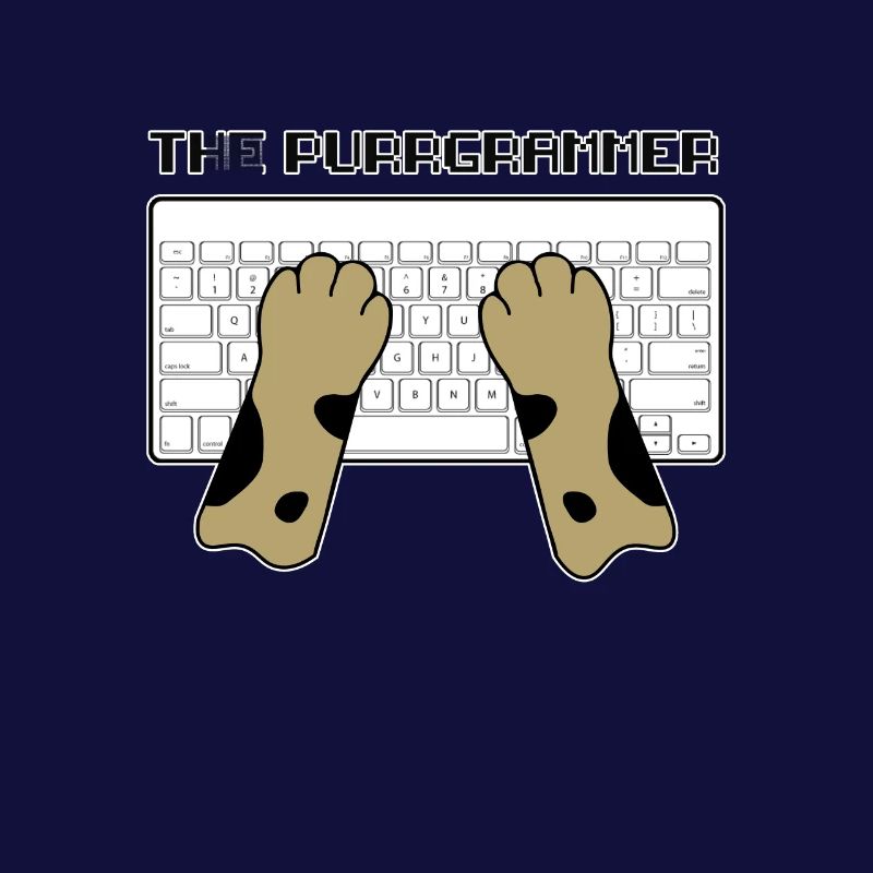 Siamese cat kitten programmer nerd gift
