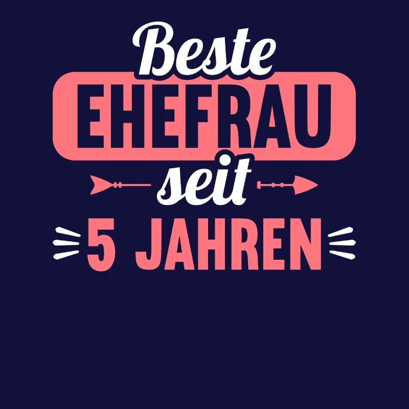 Beste Ehefrau Bester Ehemann seit 5 Jahren