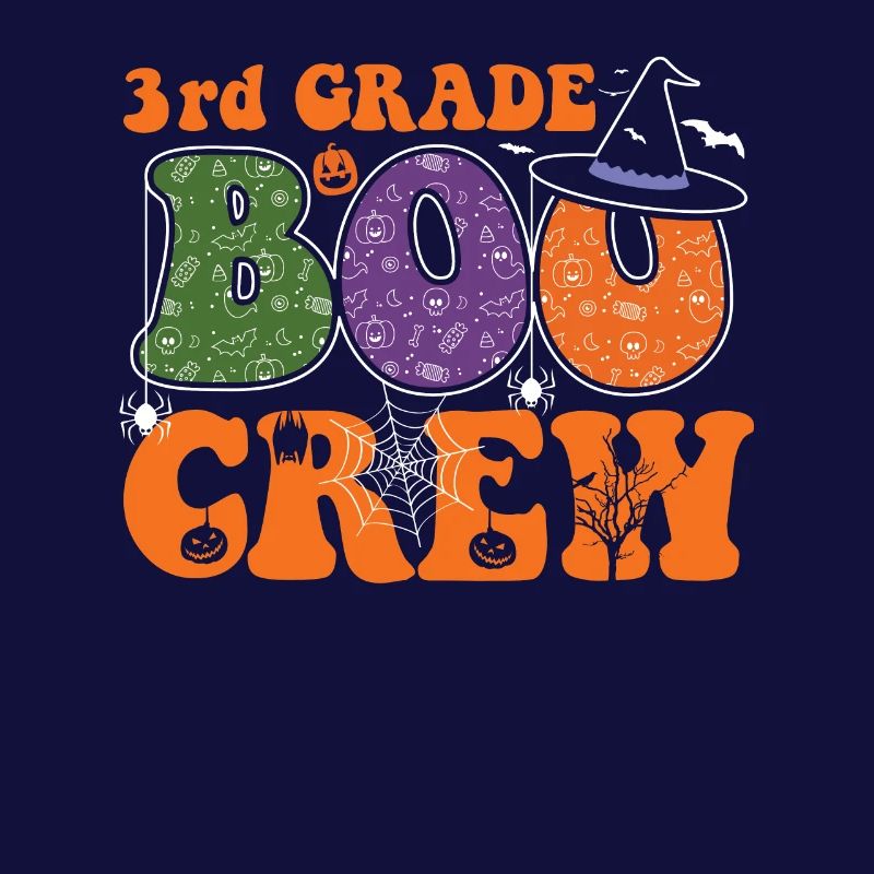 3rd Class Boo Crew Ghostly Pumpkin Monsters