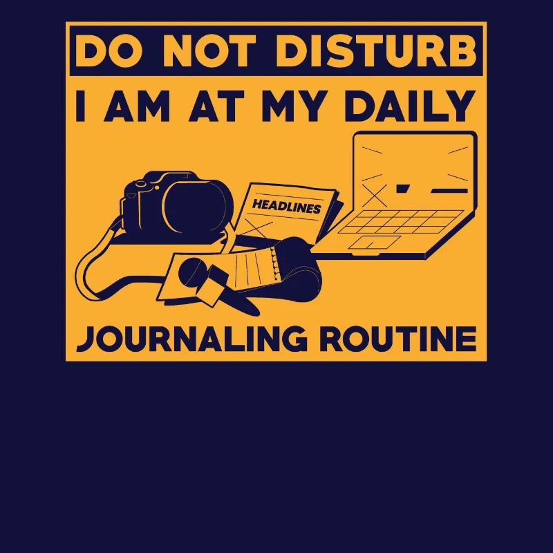 Journaling routine funny, journaling don't interfere