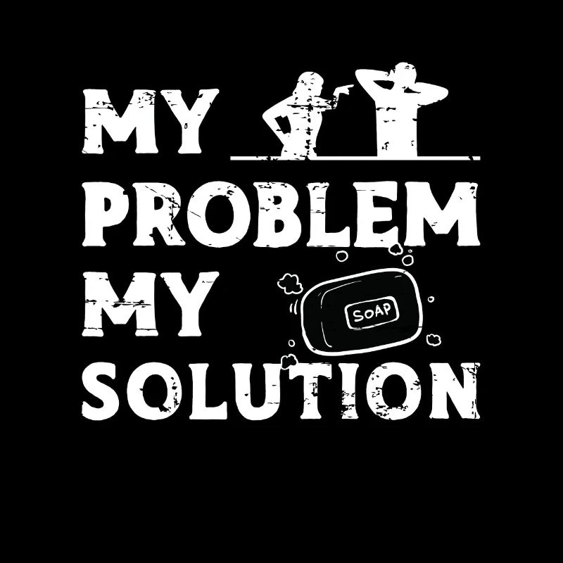 Soapmaker My Problem My Solution Pictogram Dad Mom