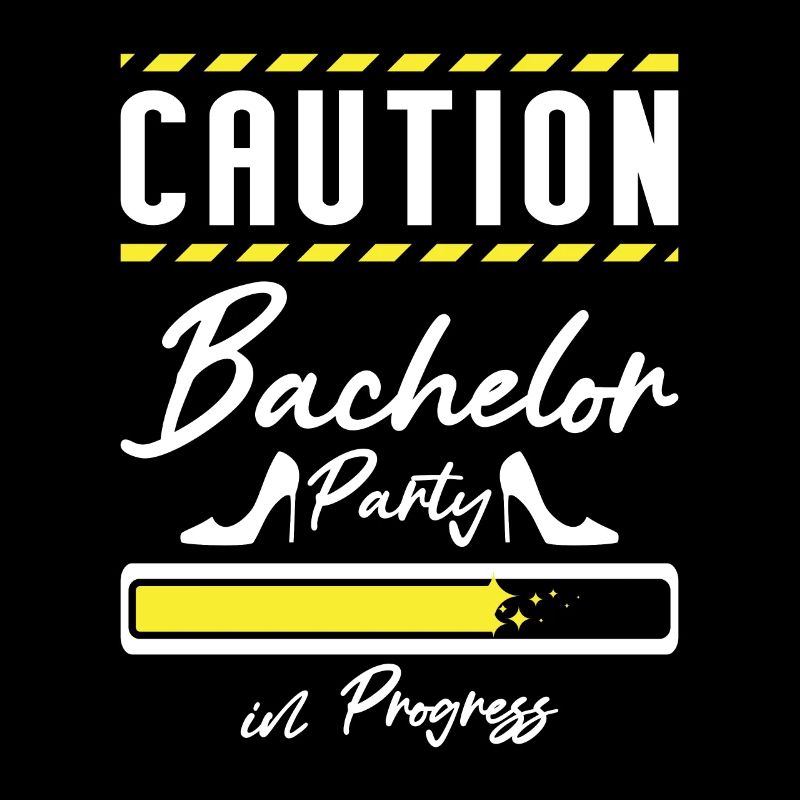 Bridesmaid Caution Bachelor Party In Progress