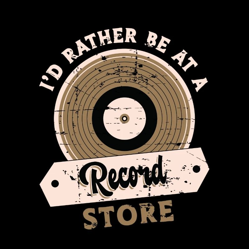 Disques vinyles Je préfère être devant un lecteur de vinyle