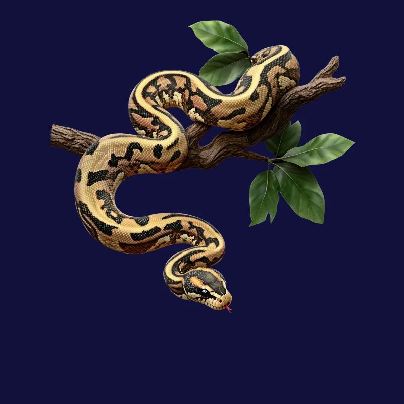 Roi Python Serpents Amoureux Terrarium Python