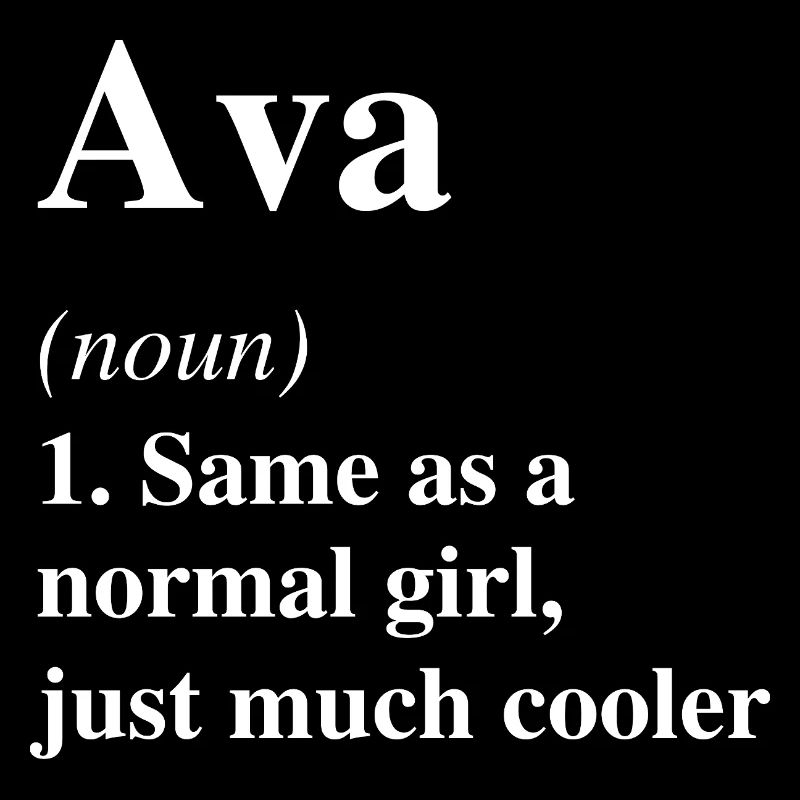 Ava Definition Cooler Name Spruch Geschenk
