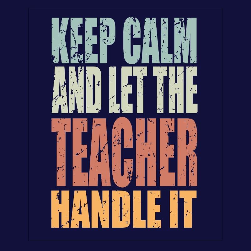 Keep Calm Lehrer Spruch Lehrer Geschenk