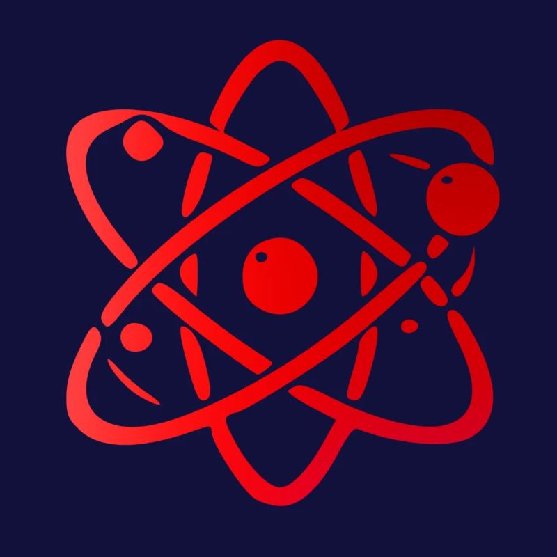 Conception d’illustration de modèle atomique