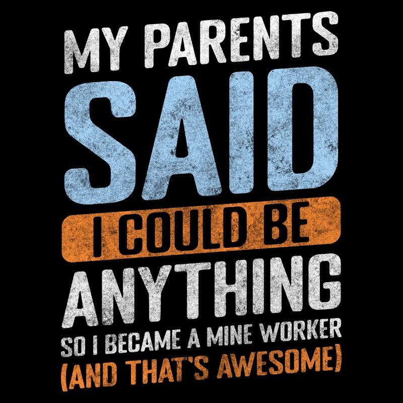 Miner Mining Shovel Work