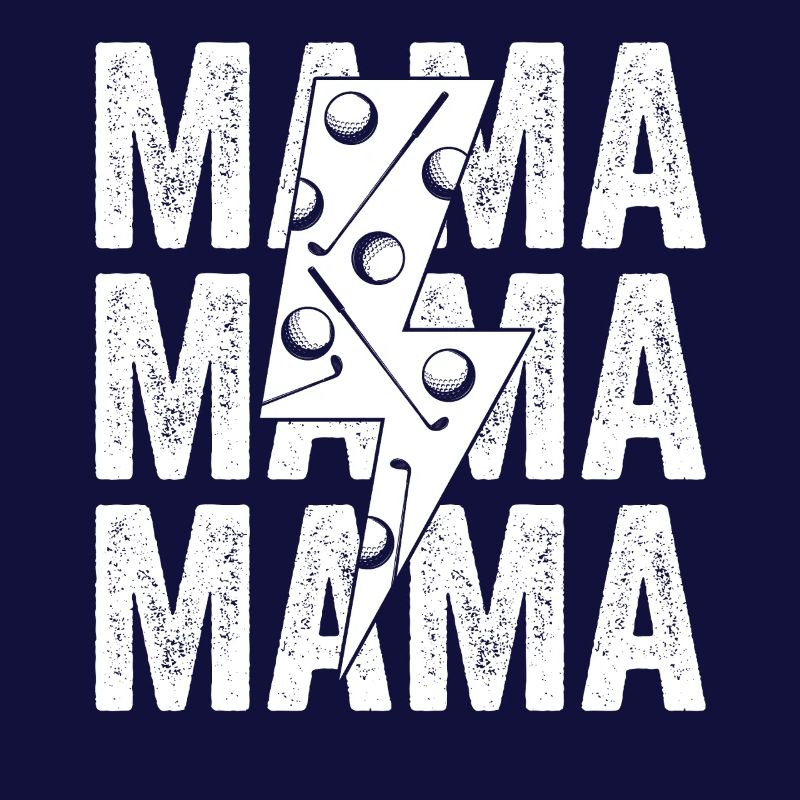 Golfspieler Mama Mutter Golf