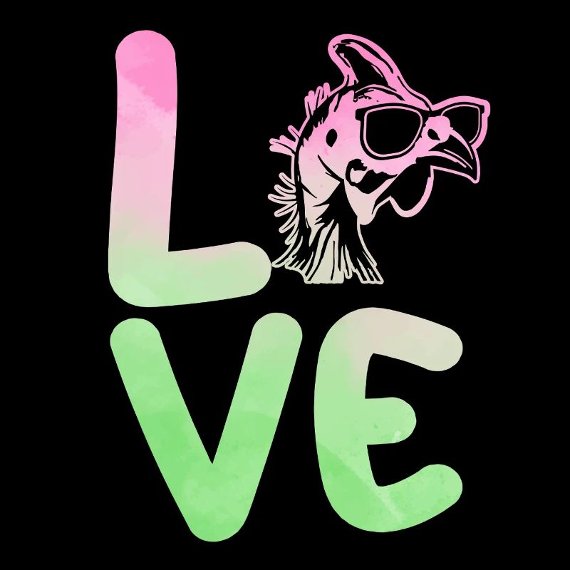 Hühner Hahn Perlhuhn