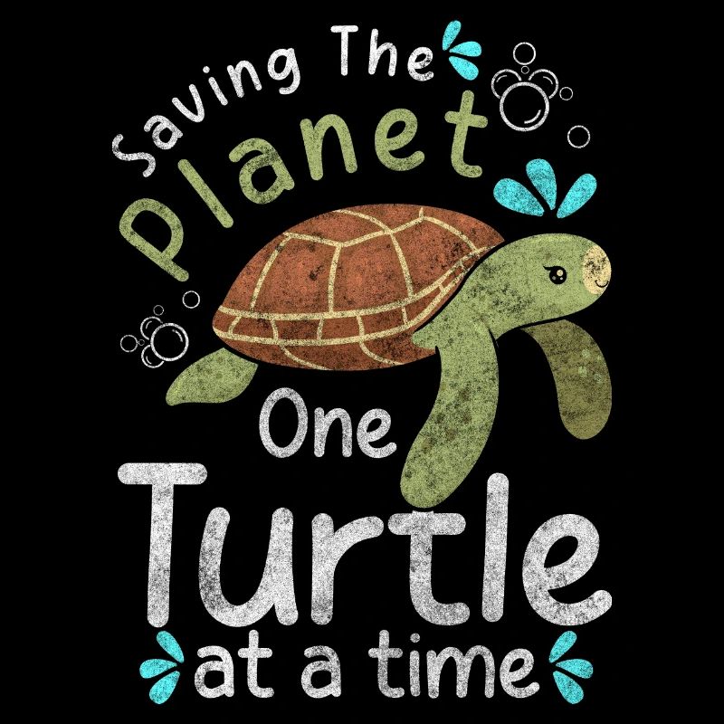 Turtles Cute Environmentalist