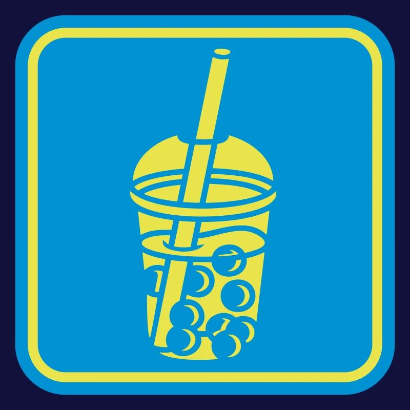 Shield Bubble Tea Button