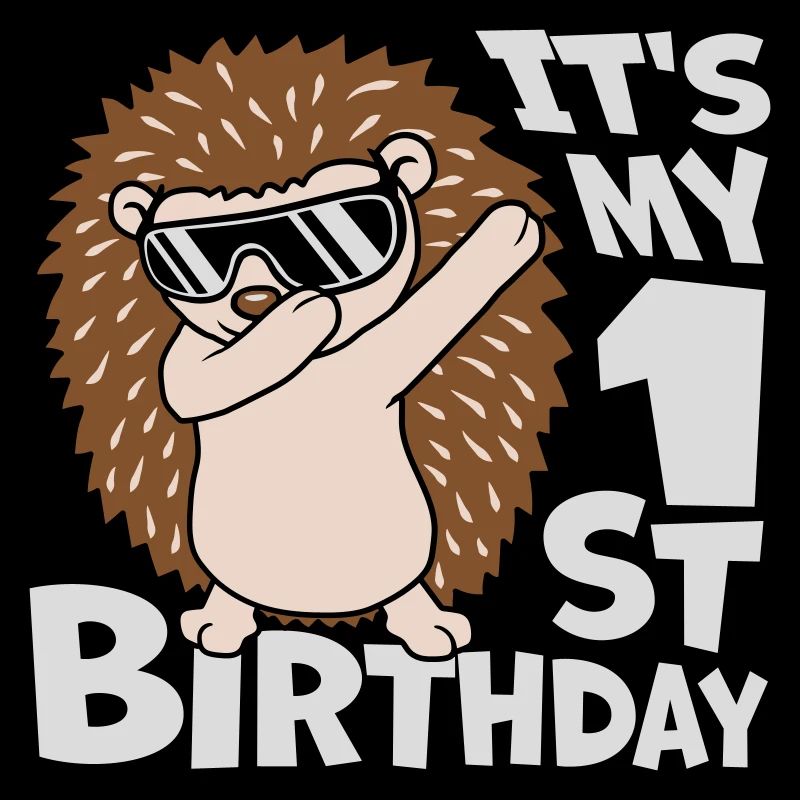dabbing Igel 1st birthday