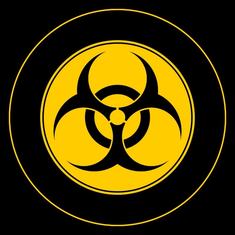 Mod Biohazard Schild