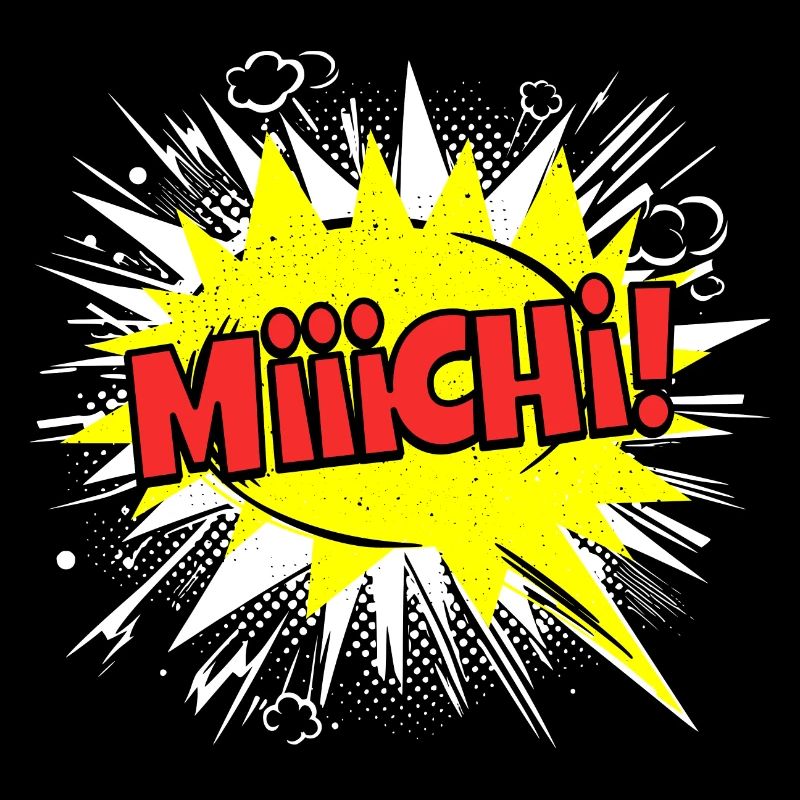 Michi Michael Name Funny Speech Bubble