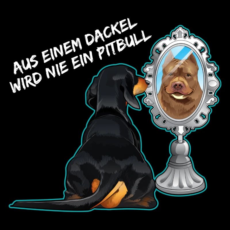 Aus einem Dackel wird nie ein Pitbull