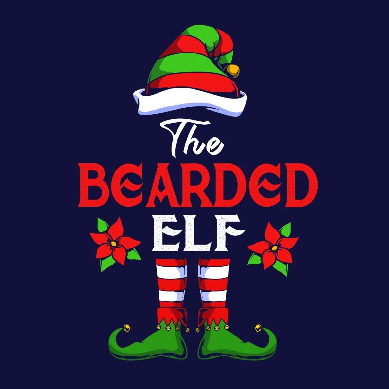 Elfe Elf Weihnachtsgeschenk Bart Bärtig Friseur
