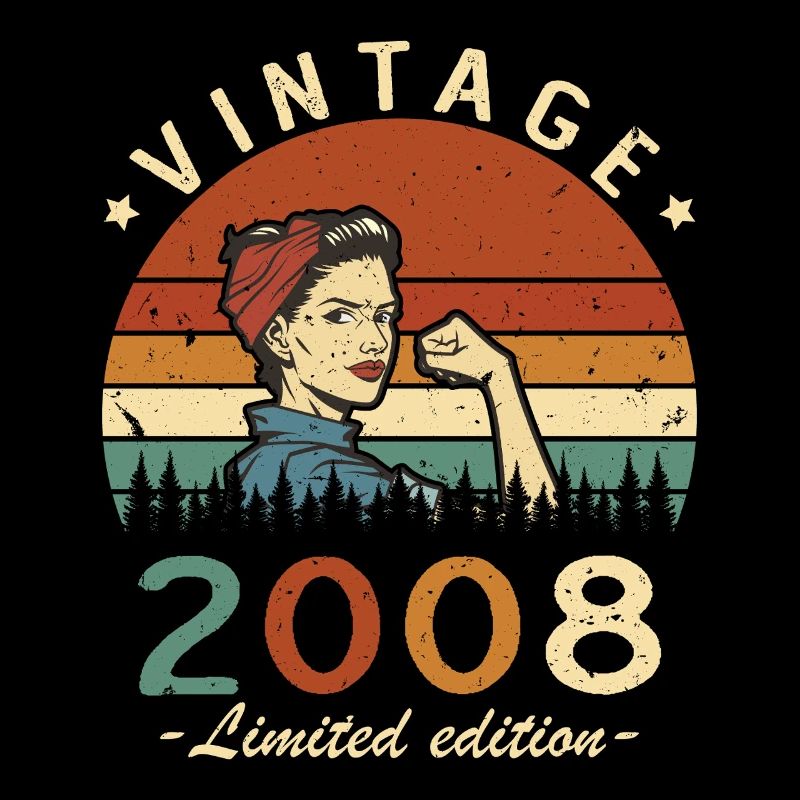 2008 Retro-Ehefrau-Geburtstagsgeschenk