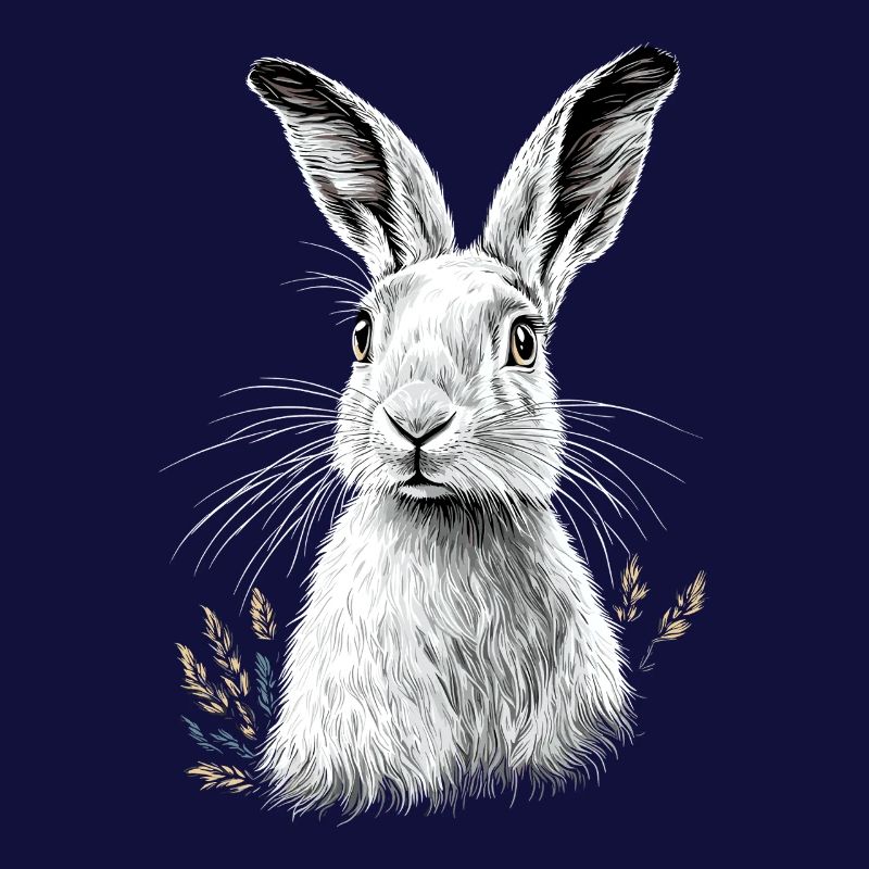 Mountain Rabbit Arctic Hare Albino Rabbit White Rabbit