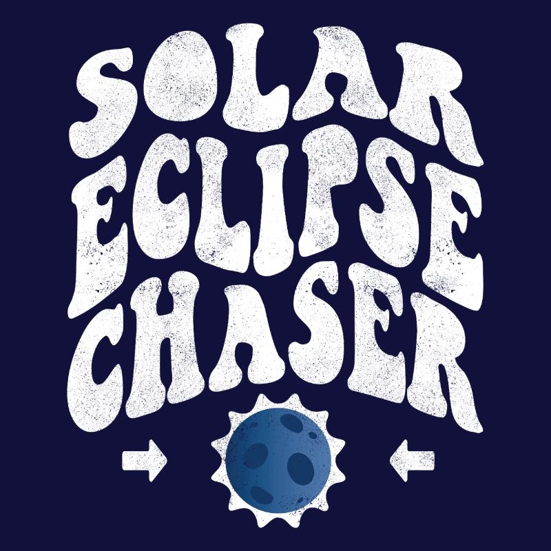 Solar eclipse chaser white