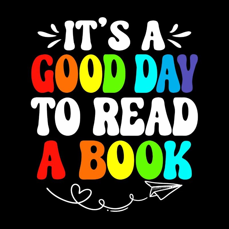 Rainbow Reading Day Quote Tee