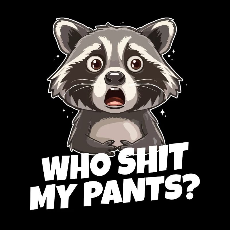 Raton laveur Panique Meme Tee