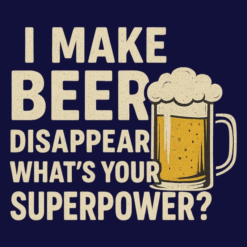 Bier verschwindet – deine Superkraft?