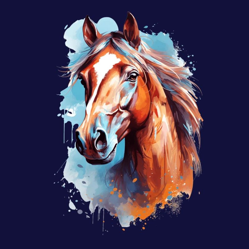Conception du cheval Aqaurell
